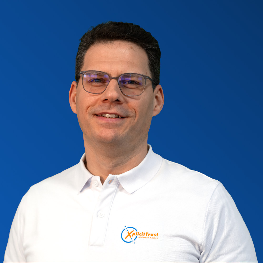 Portrait of Daniel Stutz, Co-Founder and CEO of XplicitTrust GmbH