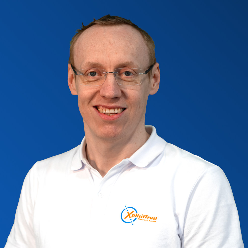 Portrait of Emanuel Taube, Co-Founder and CTO of XplicitTrust GmbH